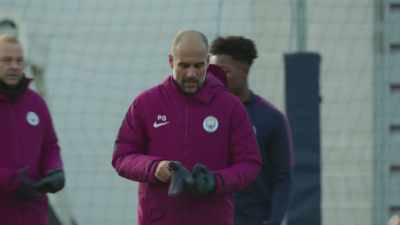[narrator] As Pep Guardiola knows
from his time as Barcelona manager, - All or Nothing: Manchester City