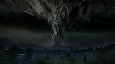 Narrator: As pumice
 rained down on pompeii, - Pompeii: Secrets of the Dead