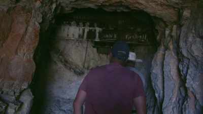 NARRATOR:  ...as the mine
could cave in at any minute. - The Curse of Civil War Gold