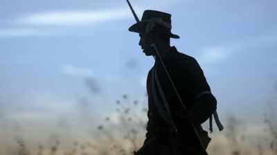 Narrator: As the sun
sets on the battlefield, - Blood and Fury: America's Civil War