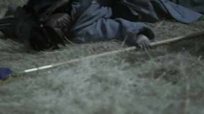 Narrator: As their
flag-bearer is gunned down - Blood and Fury: America's Civil War
