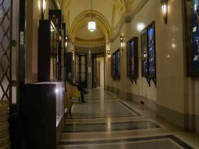 [narrator] At Freemasons' Hall in London, - Inside the Freemasons