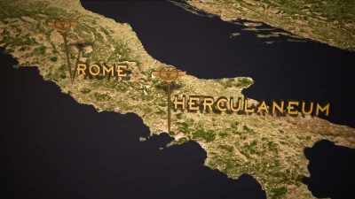 NARRATOR: At Herculaneum, - Lost Treasures of Rome
