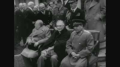 [narrator] Before the Big Three
met in Yalta - World War II: Race to Victory
