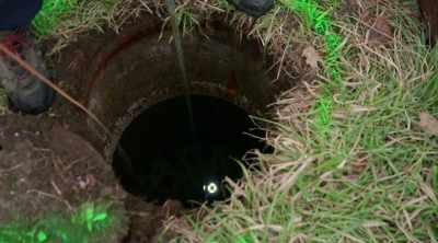 [narrator]
Before the team investigates - Sewer Divers