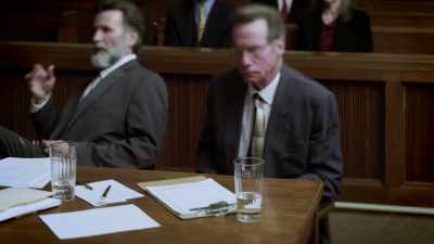 NARRATOR: Brent leaves the
stand and the prosecution - An American Murder Mystery: The Staircase