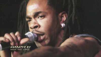  Narrator: Busta rhymes,
 aka the dungeon dragon, - Origins of Hip Hop