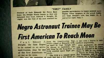 Narrator: But behind the
scenes, tensions are brewing - Black in Space: Breaking the Color Barrier