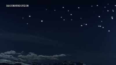NARRATOR: But the UFO
had left behind a grisly scene. - The Alaska Triangle