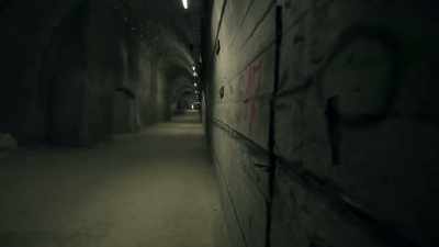 Narrator: But the underground
construction also presented - Secret Nazi Ruins
