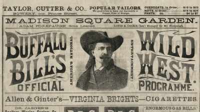 Narrator: By 1889,
Buffalo Bill Cody - The American Buffalo