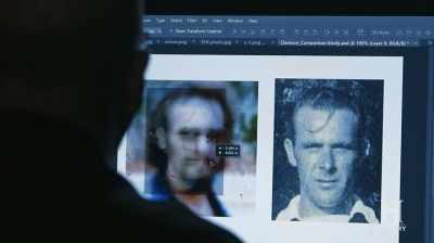  - NARRATOR: Coming up,
 a forensic expert tests - Alcatraz Escape: The Lost Evidence