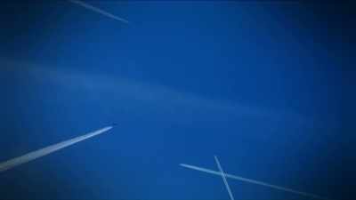 Narrator: CONTRAILS ARE THIN, LINEAR CLOUDS - Strange Evidence