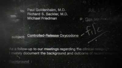 Narrator: Controlled-release
oxycodone, or OxyContin, - The Crime of the Century