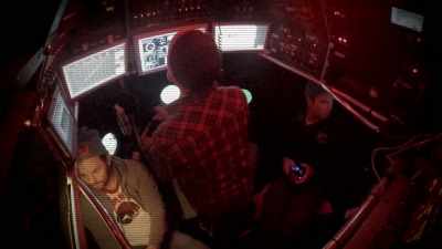 Narrator: CORDES PILOTS THE SUB
DOWN TOWARDS THE OCEAN FLOOR. - Strange Evidence
