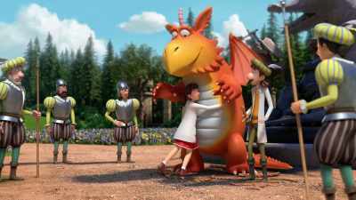 (narrator): Cried Pearl.
(laughter) - Zog and the Flying Doctors