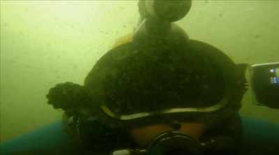 [narrator] Don
could feel a small leak
pressing its way out - Sewer Divers