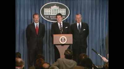 [narrator]
Donald Regan had replaced - First Ladies