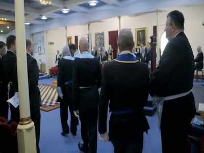 [narrator] During this two-hour ritual, - Inside the Freemasons