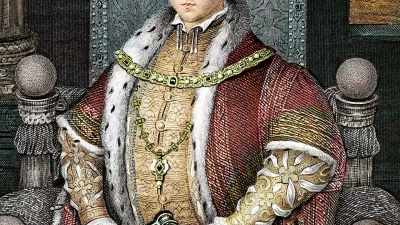 - [Narrator] Edward is
now 15 and is gravely ill. - The Game of Crowns: The Tudors