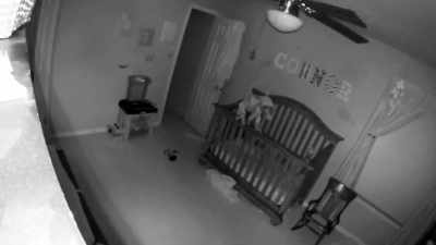 Narrator: EXPERTS ARE BAFFLED
BY NANNY-CAM FOOTAGE - Strange Evidence