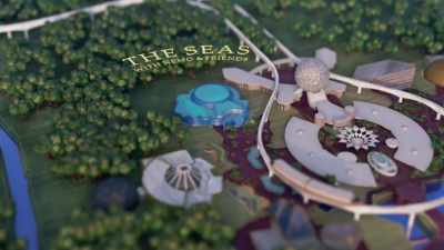NARRATOR: Five miles away, at Epcot, - Magic of Disney's Animal Kingdom