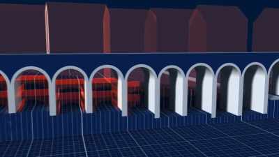 [narrator] Floors and ceilings
were added within the arches - Mysteries of the Abandoned