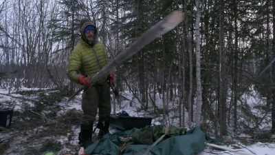 NARRATOR: For Alex Javor,
harvesting resources from the - Life Below Zero: Next Generation