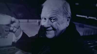 [narrator]
For all his rough edges, - Offside: The Harold Ballard Story