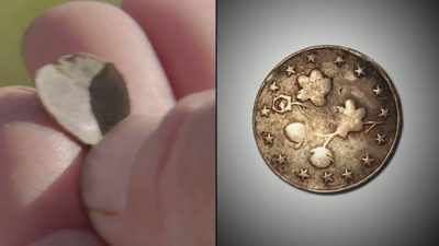 NARRATOR:  For Kevin Dykstra,
finding physical evidence - The Curse of Civil War Gold