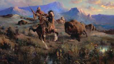 Narrator: For newcomers,
Frank Mayer said, - The American Buffalo