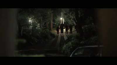 Narrator: Four people stand,
backlit, unspeaking. - The Story of Film: A New Generation