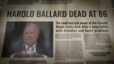 [narrator] Harold Ballard passed
away on April 11th, 1990. - Offside: The Harold Ballard Story
