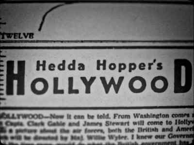 Narrator Hedda Hopper's Hollywood Gossip Column - The Real Charlie Chaplin