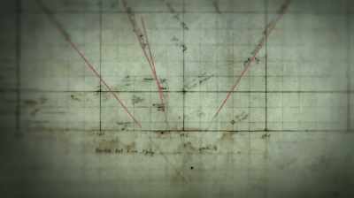  Narrator: If you extend
 all the lines down and
 plot where they cross. - Expedition Amelia