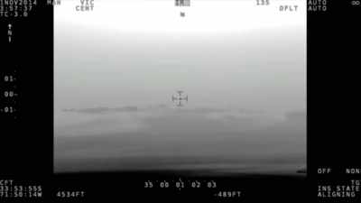 Narrator: IF THE CRAFT IS
FLYING AT A HIGHER ALTITUDE, - Strange Evidence