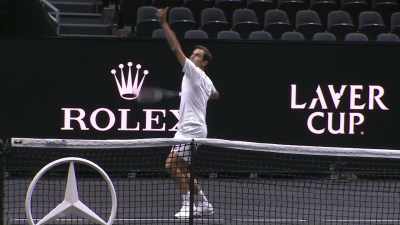 - [Narrator] In 2003,
the former ballboy - Roger Federer: A Champions Journey