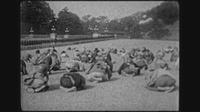 NARRATOR: In Hiroshima,
the surrender
has come too late - Hiroshima and Nagasaki: 75 Years Later