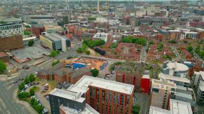 [narrator] In Liverpool,
a dramatic crane collapse - Engineering Catastrophes