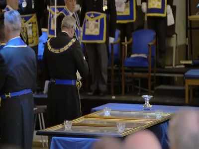 [narrator] In order to bring
the Lodge into existence, - Inside the Freemasons