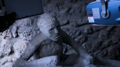  Narrator: In pompeii, the
 forensic team is examining a - Pompeii: Secrets of the Dead