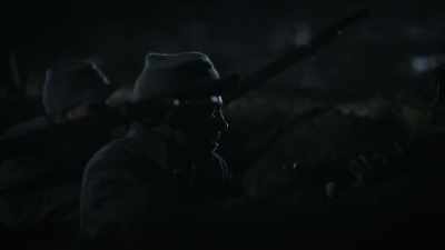Narrator: In the
darkness, the rebel pickets - Blood and Fury: America's Civil War