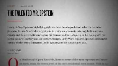 Narrator: IN THE END,
EPSTEIN'S CAMPAIGN - Who Killed Jeffrey Epstein?