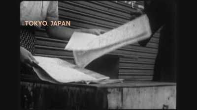 NARRATOR: In Tokyo,
the newspapers report - Hiroshima and Nagasaki: 75 Years Later