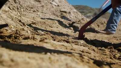 Narrator:
IN WYOMING, AARON BOLAN, - Dino Hunters