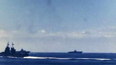 NARRATOR: Instead
MacArthur wants to keep - The Pacific War in Color