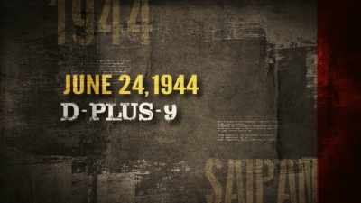 Narrator: IT ALL COMES
TO A HEAD ON JUNE 24TH. - The Pacific War in Color