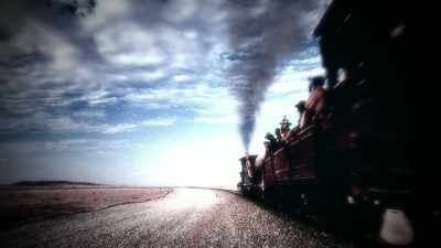 NARRATOR:  It is Kevin's hope
that, by using railroad tracks - The Curse of Civil War Gold