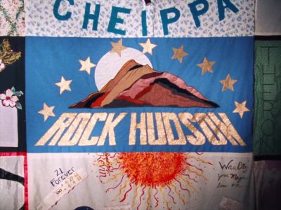 Narrator It took rock Hudson's death - Common Threads: Stories from the Quilt