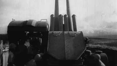 NARRATOR: Japanese
footage reveals guns - The Pacific War in Color